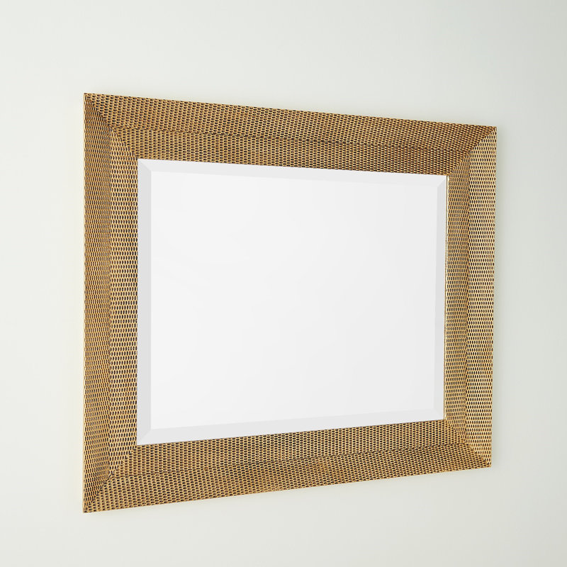 Rectangle Solid Wood Mirror
