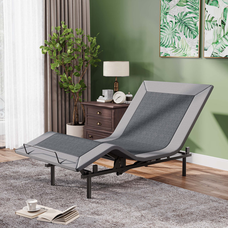 Zero Gravity Adjustable Bed Base With Wireless Remote, Twin XL