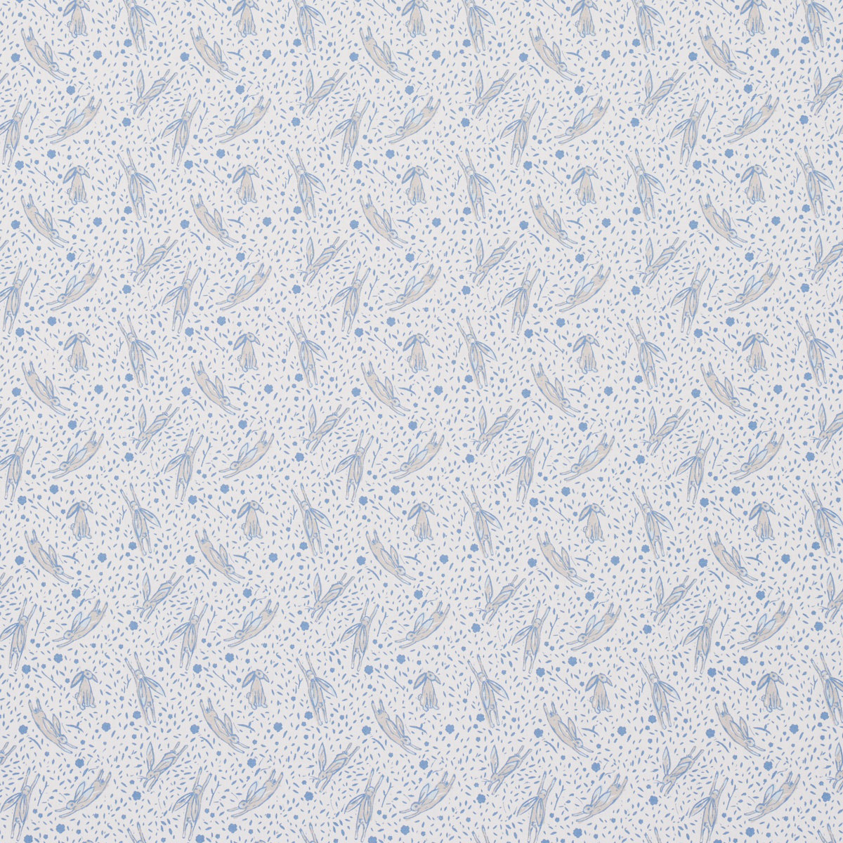 Schumacher x Marie-Chantal Rabbit High Performance Print Fabric | Wayfair