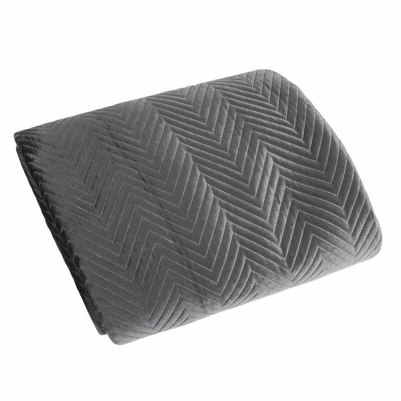 Lola-Lee Hand Woven Throw Blanket, Graphite