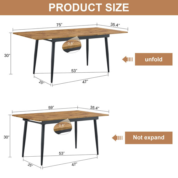 Dimensions du produit