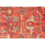 Hand Knotted Wool Oriental Area Rug in Red/Light Blue/Beige/Orange