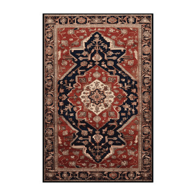 Tapis brun lavable à la machine