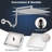 Rain Adjustable Shower Head 2.5 GPM GPM-81961732