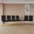 Modern Dining Chairs,PU Faux Leather High Back Upholstered Side Chair With C-Shaped Tube Plating Metal Legs For Dining Room Kitchen Vanity Patio Club Guest Office Chair-783476409-783476412-783476413