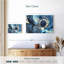 Avery gris et bleu abstrait-106308813