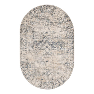 Cambrie Oriental Gray Area Rug