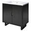 Ensemble de meuble-lavabo élégant avec lavabo offrant beaucoup de rangement et un design élégant.-110488751