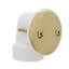 Ensemble de drain de baignoire en PVC 1-1 / 2 "x 12" avec trop-plein à deux trous avec trop-plein-37145631-134282289