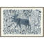 Reproduction d’art sur toile, "Forest Life VI Moose" par Miranda Thomas-850840496
