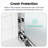 Double Bypass Shower Door, 70" H, 56 - 60 In. Width, 6Mm Tempered Glass, , Stable Function H Stylish Design-124249915