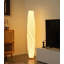 Luminaire de plancher à cylindre torsadé