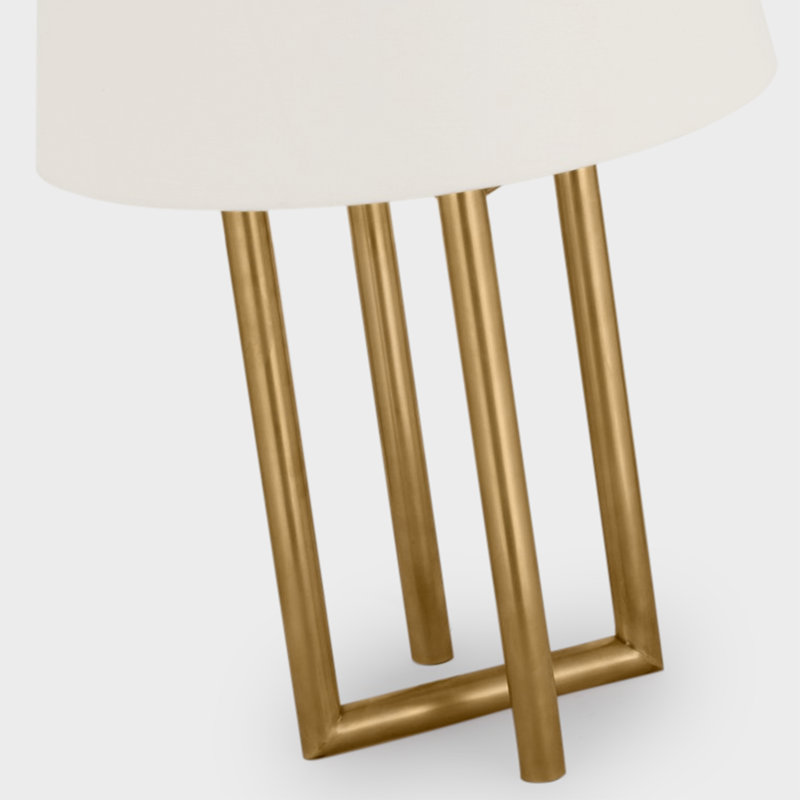 Concorde Table Lamp, Hand-Rubbed Antique Brass