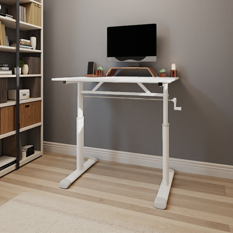Bureau d'étude réglable pour enfants et adultes - Bureau multifonctionnel réglable en hauteur pour la maison / le bureau, conception compacte