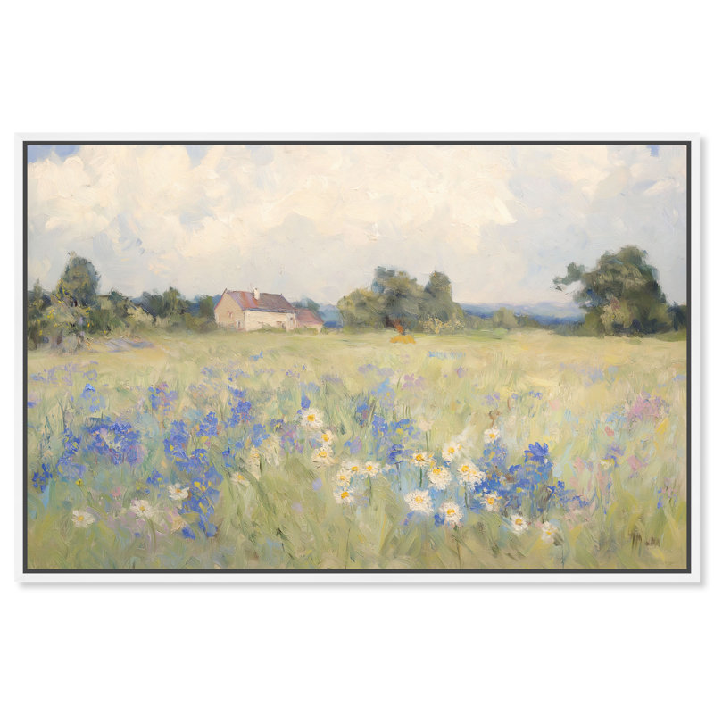 Enchanting Vista Canvas Landscape & Nature Print by Oliver Gal, Black Frame, 15 x 10, 11"H x 16"W, White Frame