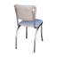 Chaise de salle à manger rembourrée rétro-18787845