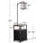 Modern Nightstand Lamp With Drawers, USB Ports, And AC Outlet, Versatile Bedside Table-897339040