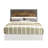Alanha Queen Size Panel Headboard with Nailhead Trim