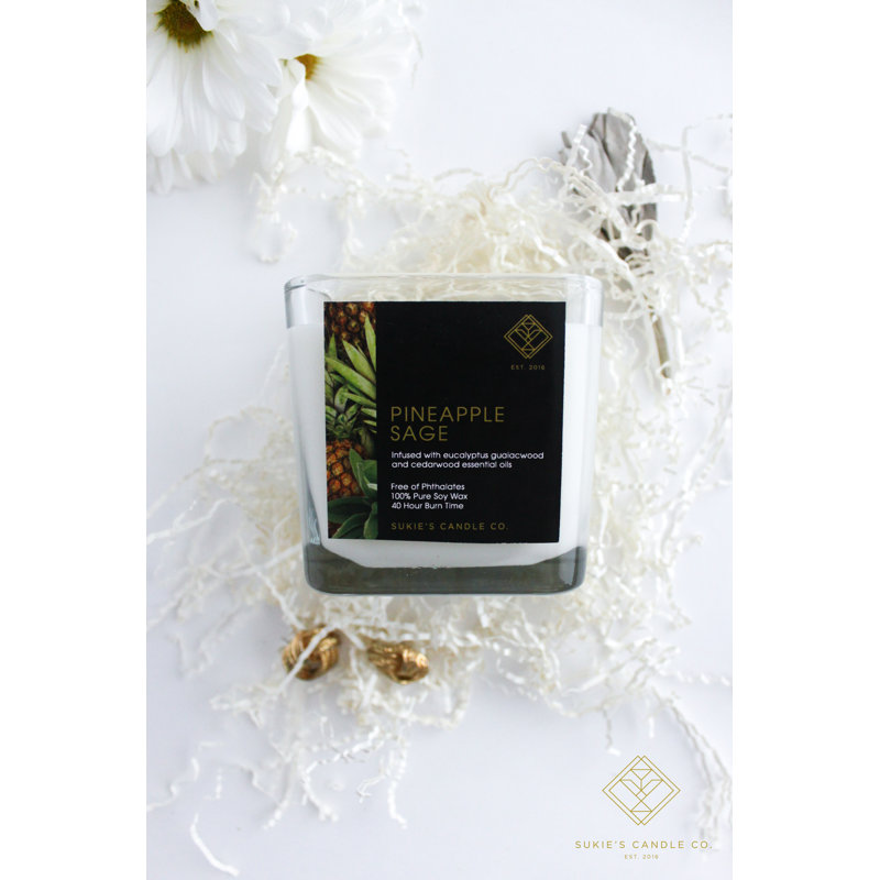 Pineapple Sage Scented Jar Candle