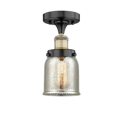 Pontus Glass Semi Flush Mount