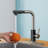 Pull Down Single Handle Kitchen Faucet With Deck Plate, Handles and Supply Lines-73212062