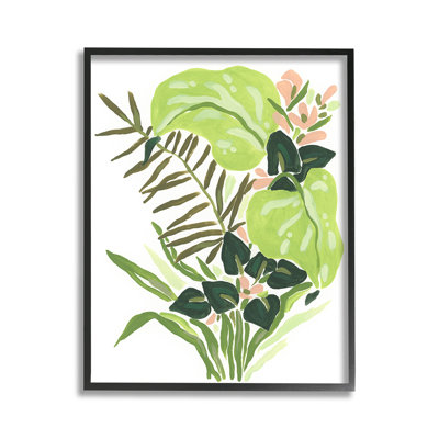 Feuilles de la jungle moderne