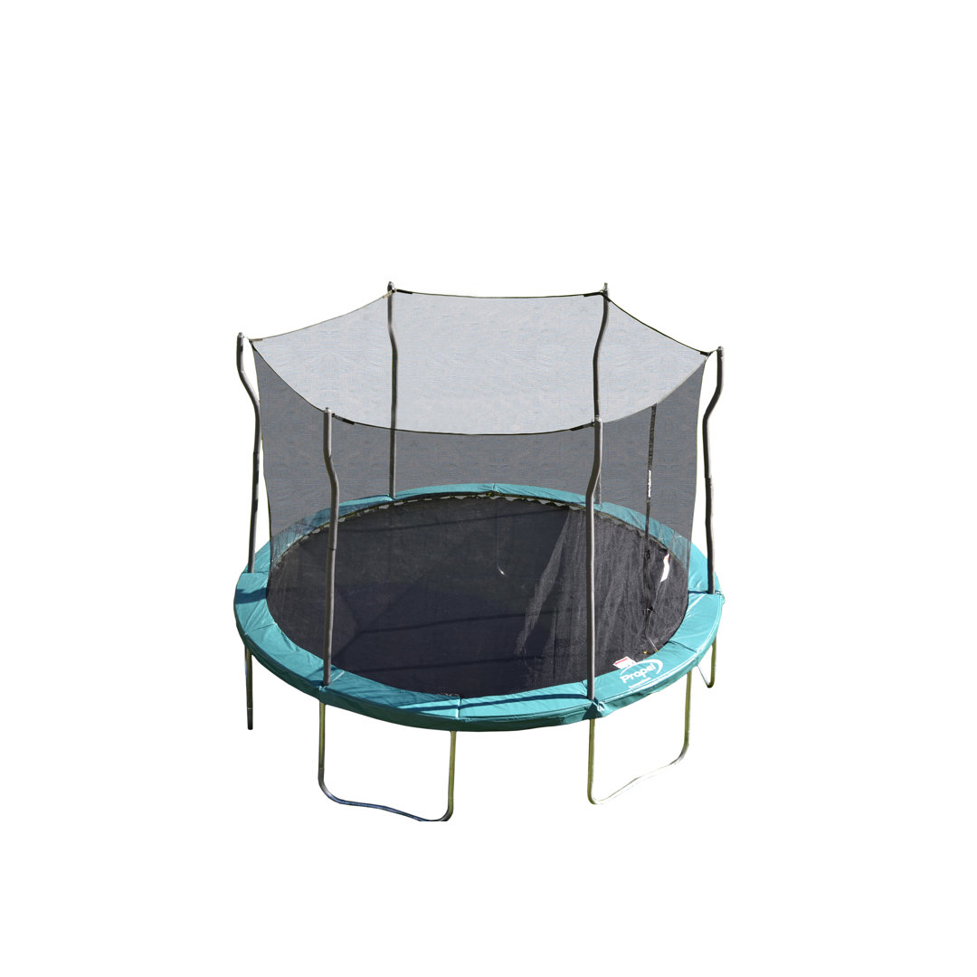 Propel 12' Round Trampoline With Safety Enclosure Propel Trampolines