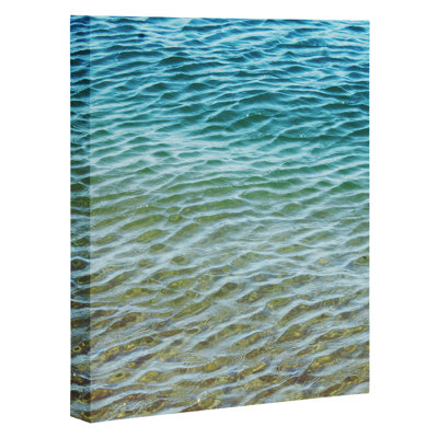 « dégradé sea », photographie sur toile tendue