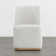 Geelt Upholstered Dining Chair with Casters