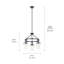 Luminaire suspendu Everett 3Lt-1531097023