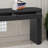 Enchanting Pine Veneer Console Table – Elegant Entryway Statement Piece with Curved Legs & Hidden Storage-18845500