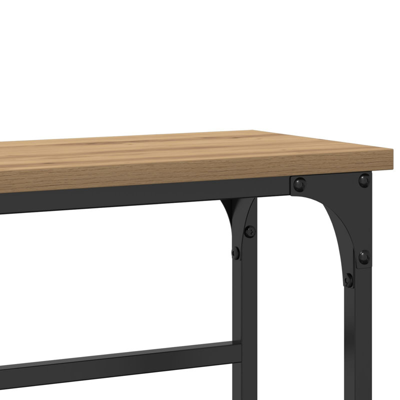 Console Table Old Wood Compact Simplistic, 75cm H x 86cm W x 19.5cm D