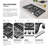 Cosmo 36 In. Vista Collection Drop-in Gas Cooktop With 5 Burners, Metal Knobs, Cast Iron Grates In Stainless Steel