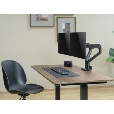 Adjustable Double Monitor Arms
