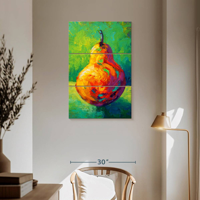 Yarlin Bright Pear V, 57" H x 36" W
