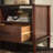 Boshell 1-Drawer Solid Wood Nightstand-1616324323