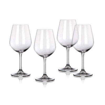 Verres à vin en cristal sans plomb