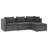 4 Pieces Sofa Seating Group with Cushions
