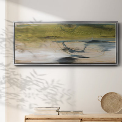 Aquatic Reflections II- Framed Canvas