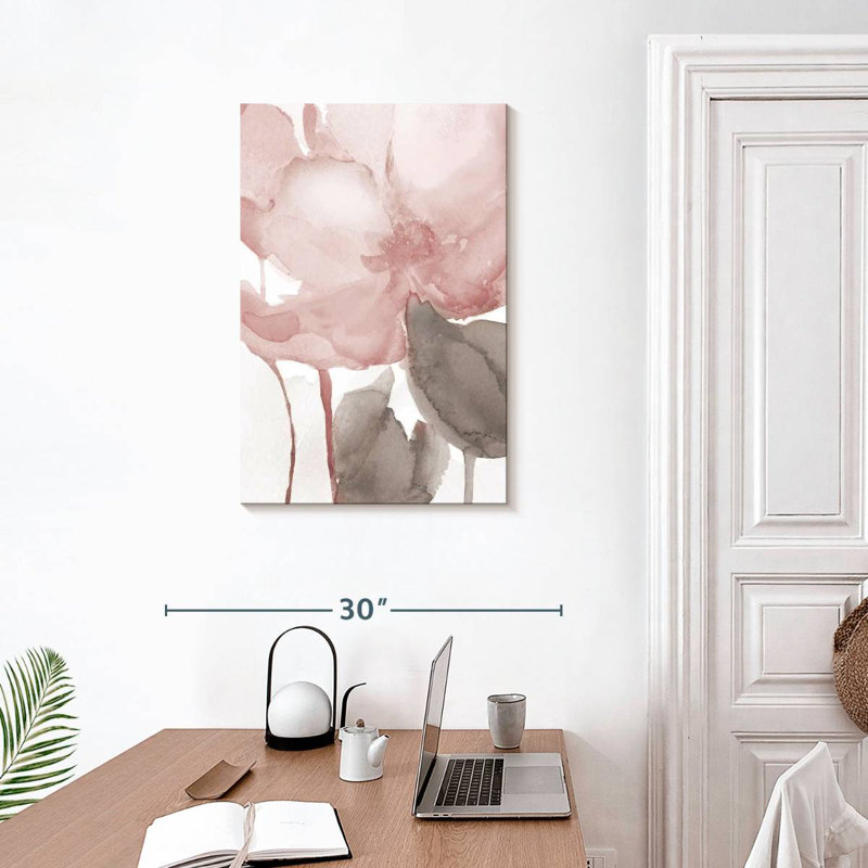 Avery Blush Bloom II, 30" H x 20" W