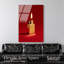 Décoration murale Ruby Flame II, impression acrylique, par Notoriart, prêt à accrocher, 36 x 54-381319828