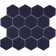 3" Beehive 10.25in.x11.75in. Glass Mosaic Tile