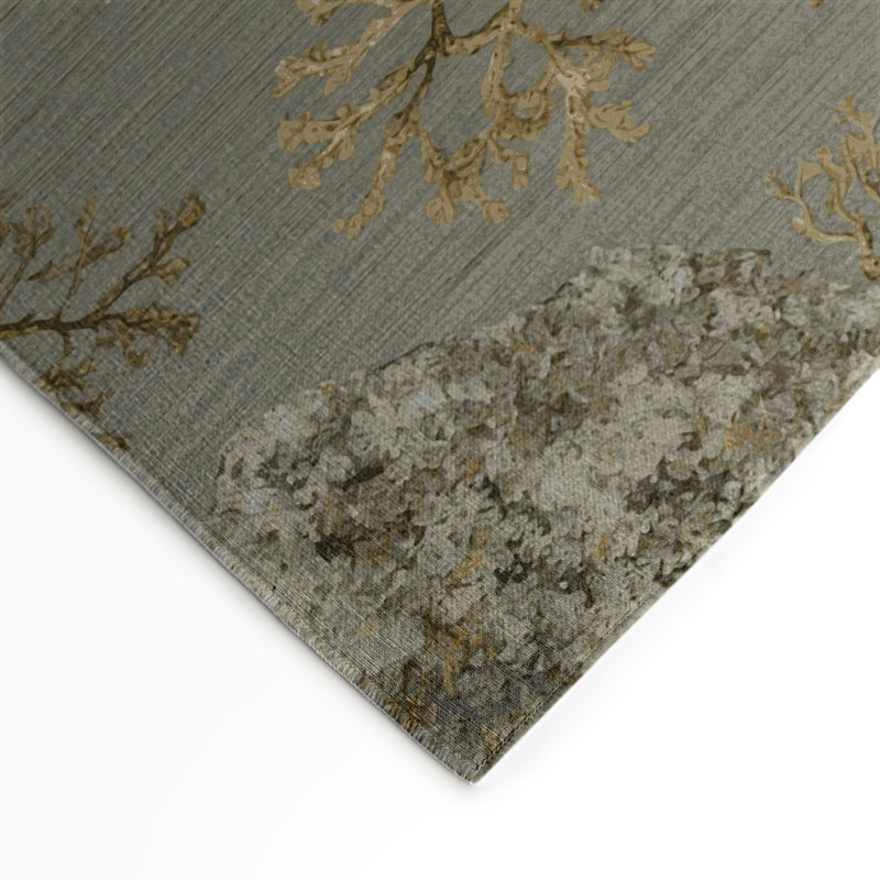 Tapis d'intérieur et d'extérieur brun Nature