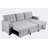 81.9'' Square Arm Sofa Bed-1136986328