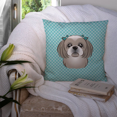 Geometric Outdoor Reversible Throw Pillow