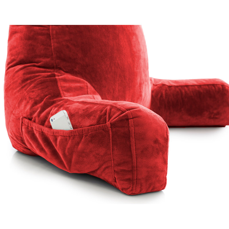  Grand oreiller intérieur / extérieur Big Bed and Support, Rouge