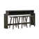 Jefrin 4 Piece Console Bar Table Set w/ Stools & Charging Station