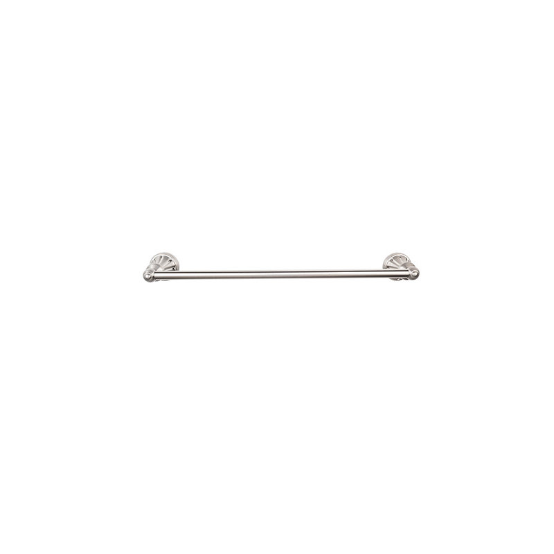 Hudson Bath Single 26 1/4" Wall Mounted  Towel Bar, Brushed Satin Nickel