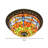 Alonnah Glass Flush Mount