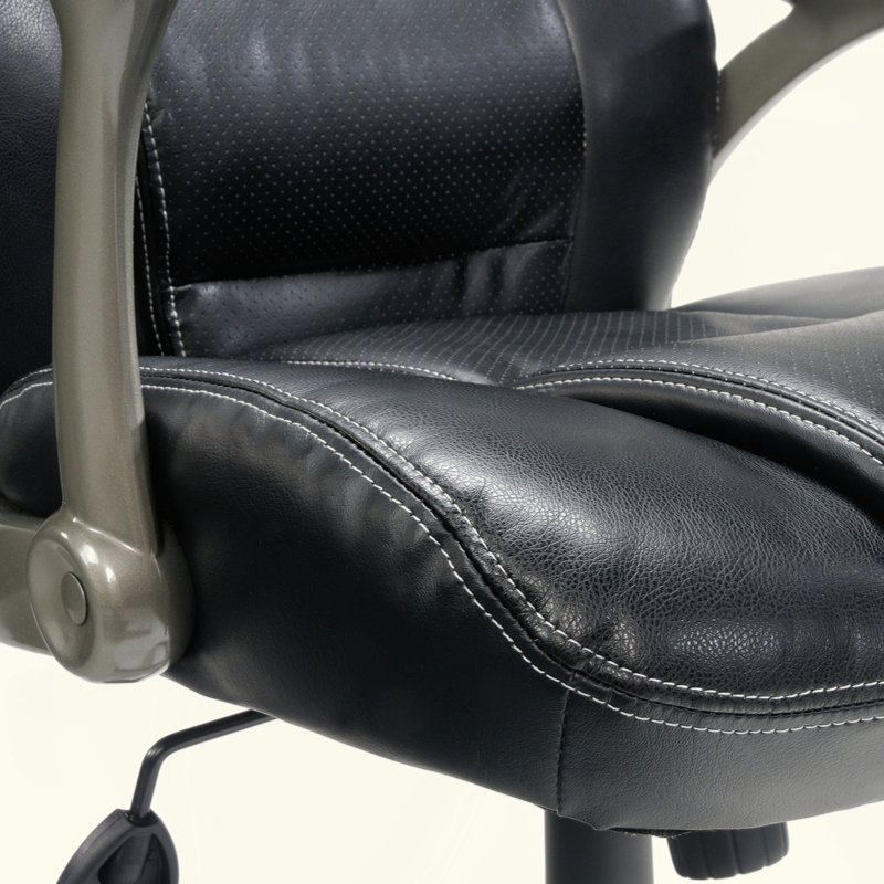 Fauteuil de direction en cuir, finition